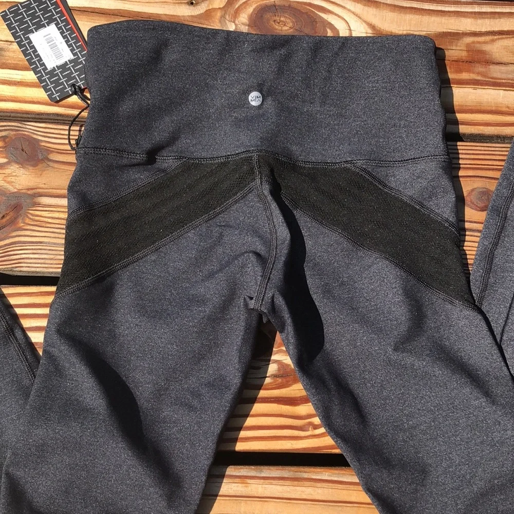 NWT Vimmia Hustle Leggings In Charcoal Heather Size Small - Picture 11 of 16